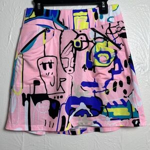 Jamie Sadock Abstract Golf Skort Size 2